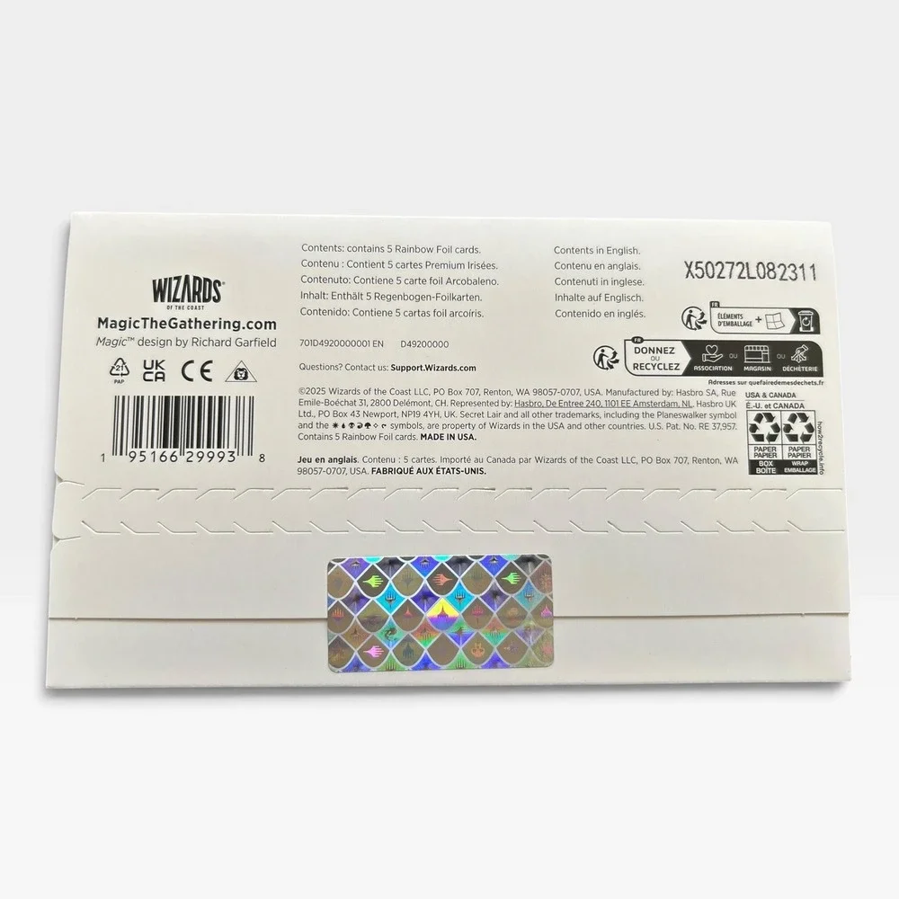 Magic The Gathering Secret Lair The Art of Frank Frazetta Rainbow Foil NEW